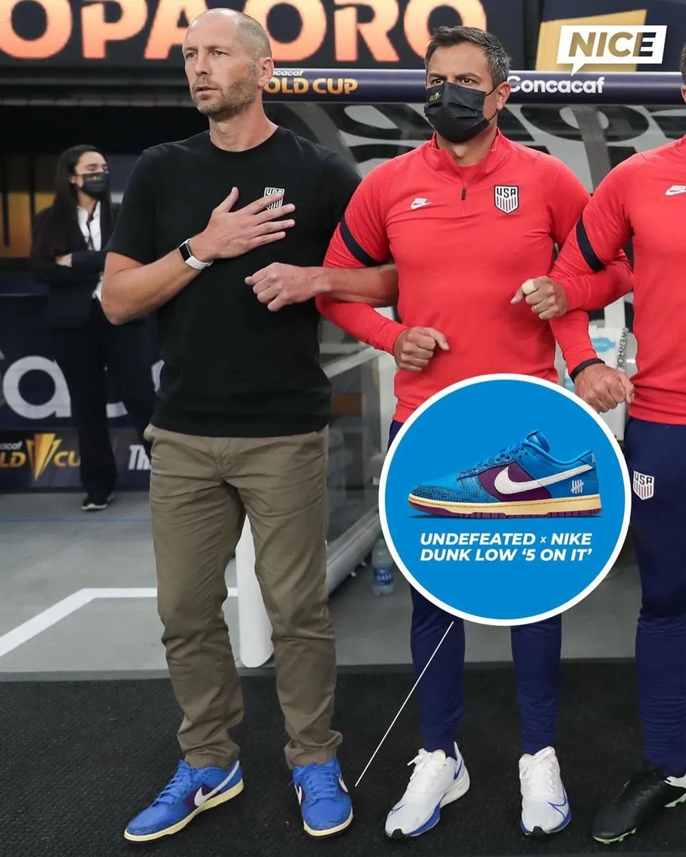 Thú chơi giày ấn tượng của HLV đội tuyển Mỹ ảnh 2