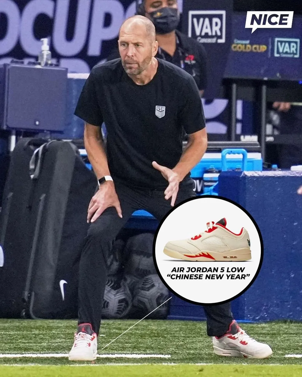 Thú chơi giày ấn tượng của HLV đội tuyển Mỹ ảnh 9