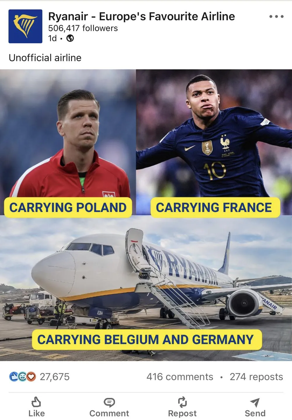 Hãng hàng không lên tiếng xin lỗi tuyển Đức và Bỉ sau trò đùa kém duyên ảnh 2