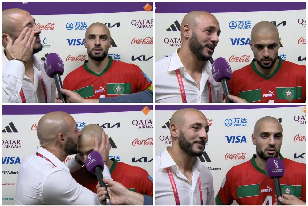 Những giọt nước mắt của anh em nhà Amrabat ảnh 1