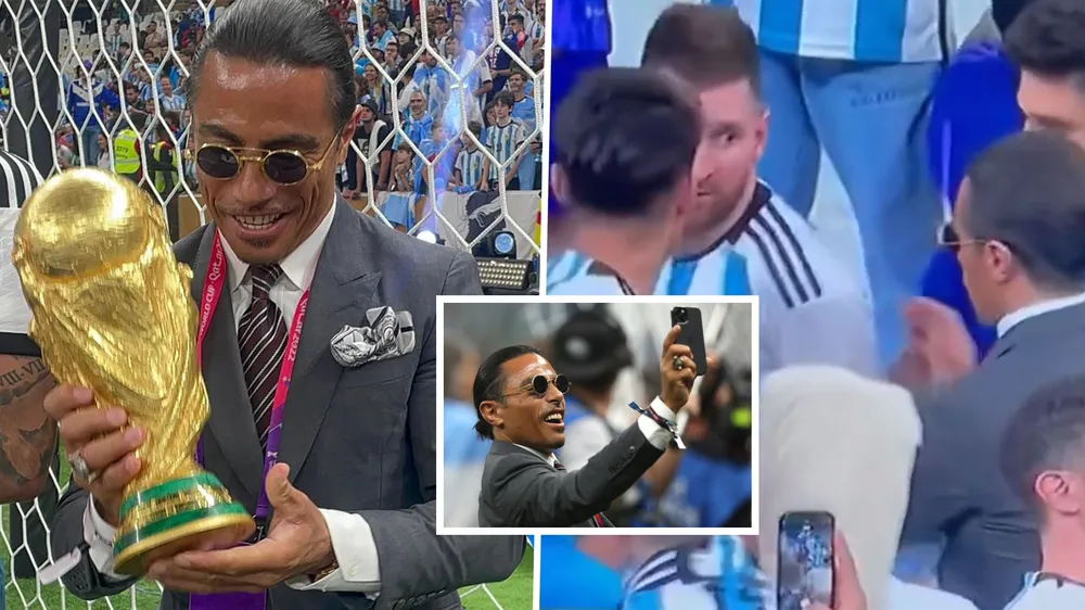 Khoảnh khắc Messi "khó chịu" với Salt Bae Khoảnh khắc Messi "khó chịu" với Salt Bae