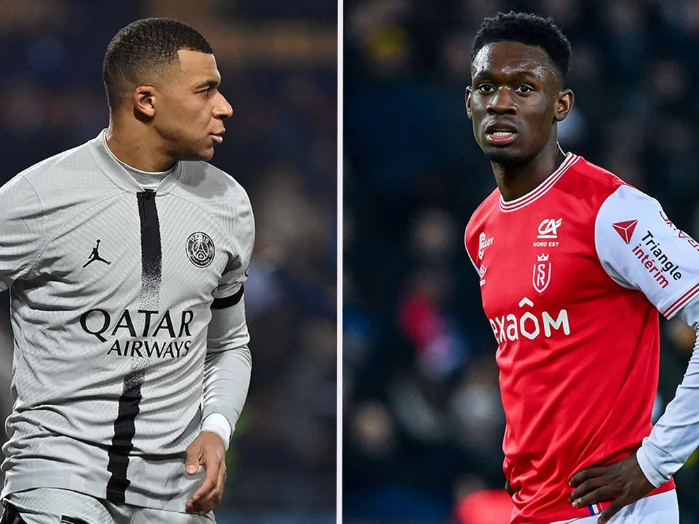 Reims đang có Balogun cạnh tranh Vua phá lưới Ligue 1 với Mbappe