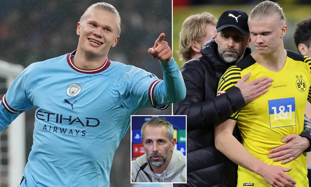 Haaland khiến thầy cũ Marco Rose "choáng váng"