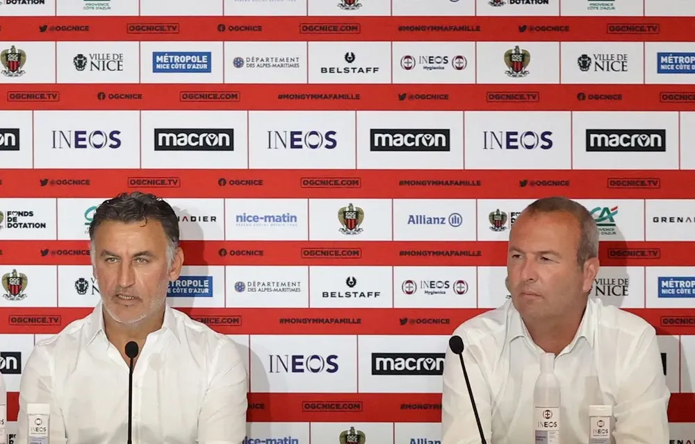 Galtier và Fournier thời còn ở Nice