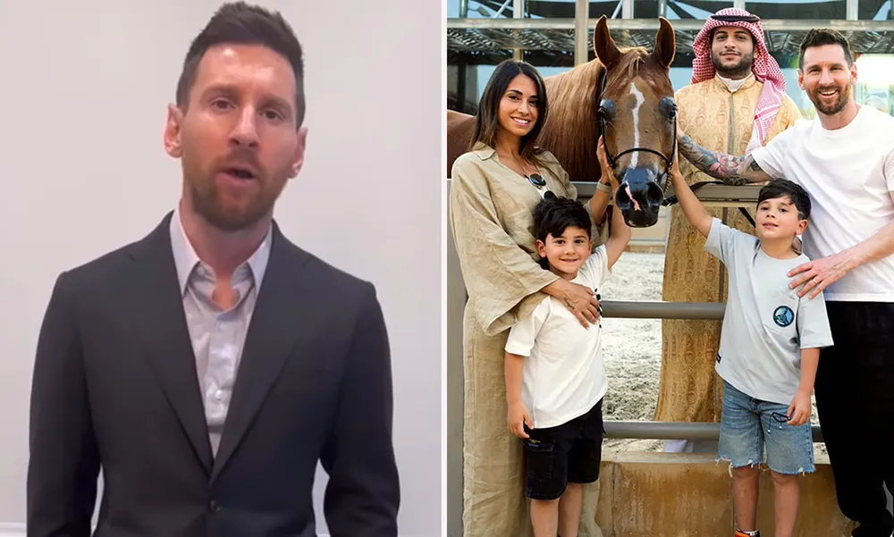 Messi đăng clip tạ lỗi sau chuyến đi Saudi Arabia