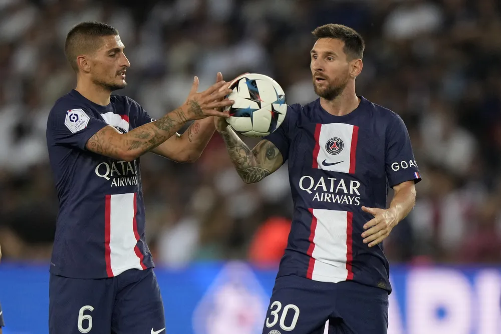 Verratti và Messi