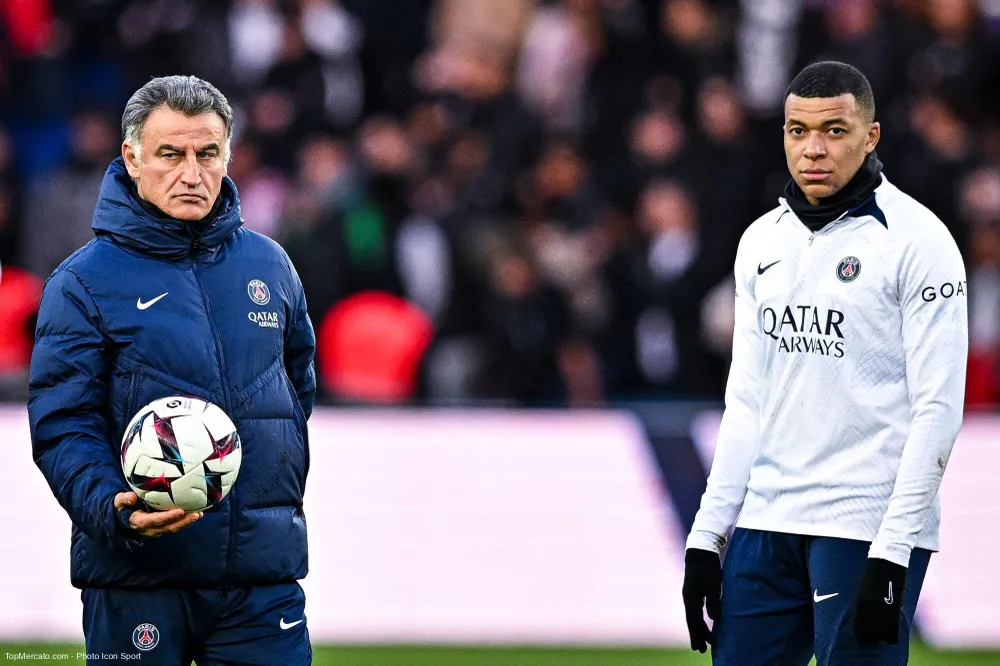 Galtier và Mbappe