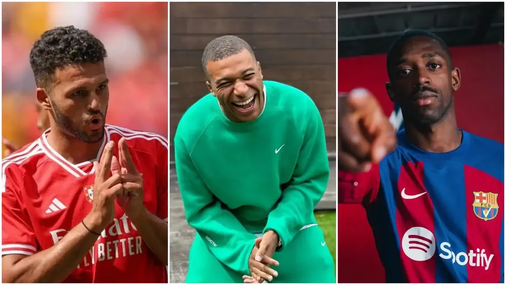 Goncalo Ramos và Dembele đến PSG để thế chỗ Mbappe