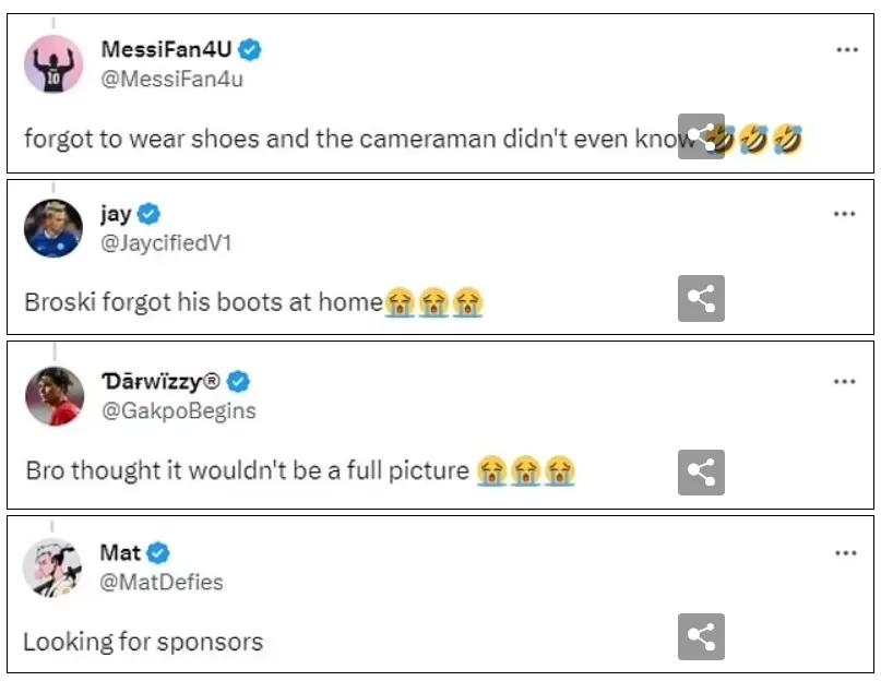 Bình luận châm biếm sự cố của Rashford