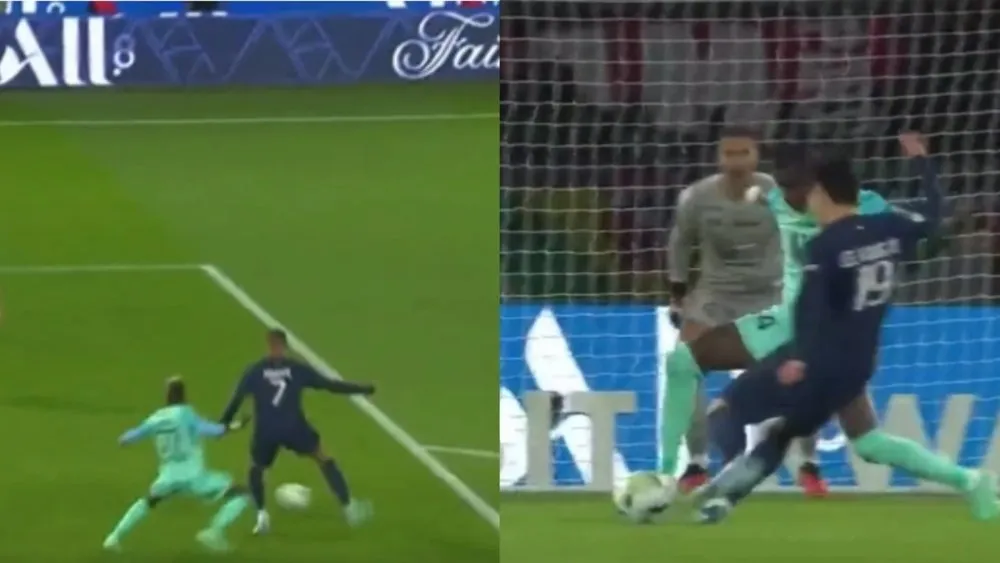 Kang-in cùng Mbappe làm nên bàn thắng phá lưới Montpellier