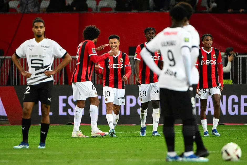 Hạ Rennes, Nice tiếp tục bất bại