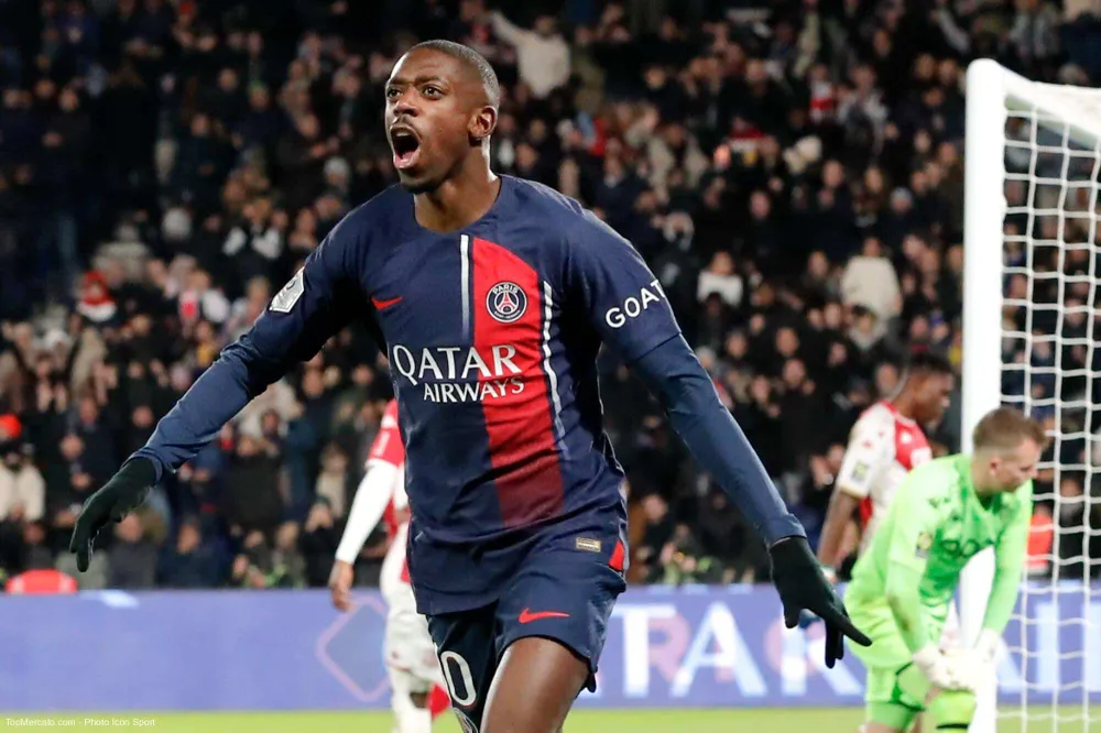 Dembele ghi bàn lần đầu cho PSG Dembele ghi bàn lần đầu cho PSG
