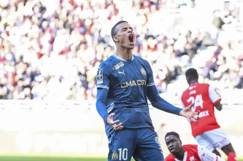 Mason Greenwood thi đấu không tốt trong thất bại của Olympique Marseille trên sân Stade Reims