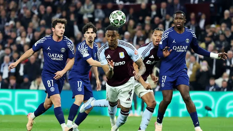PSG thắng chung cuộc sát nút trước Aston Villa sau tứ kết lượt về