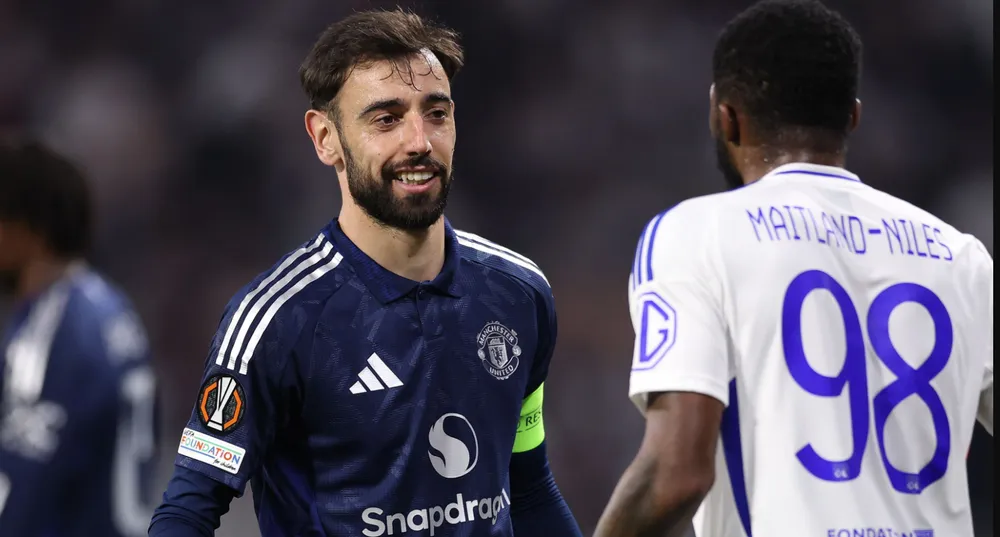 Bruno Fernandes cùng các đồng đội chuẩn bị tái đấu Lyon 