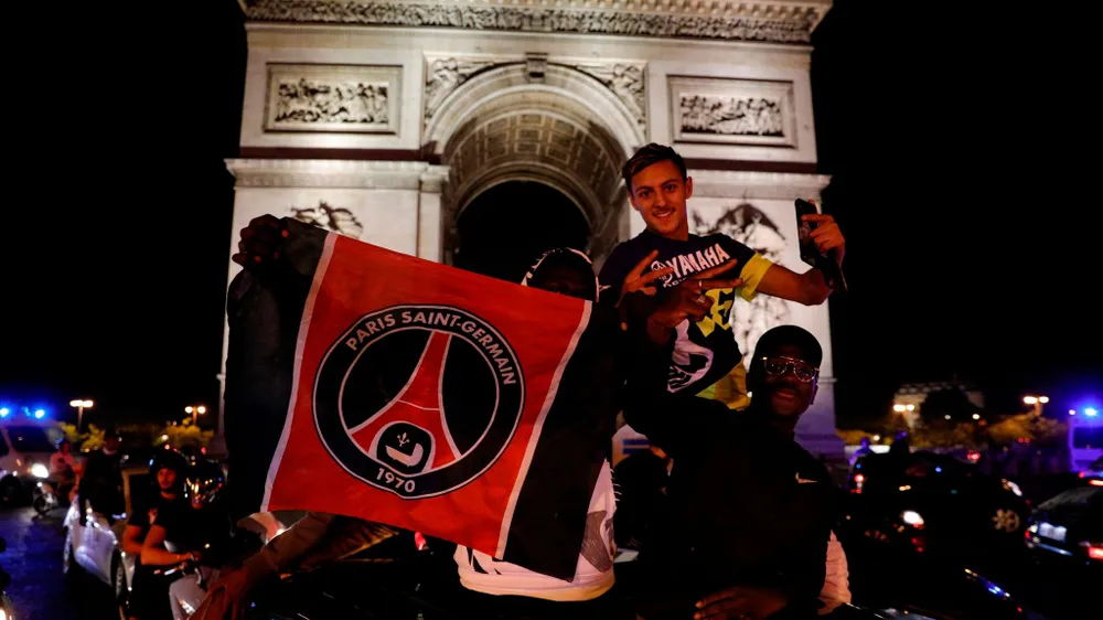 PSG lên kế hoạch diễu hành tại Khải Hoàn Môn Paris nếu vô địch Champions League. Ảnh minh họa: Sky Sports