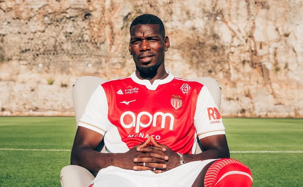 Paul Pogba chưa cho thấy dấu hiệu trở lại sân cỏ dù là tập luyện hay thi đấu giao hữu từ khi gia nhập Monaco. Ảnh: AS Monaco