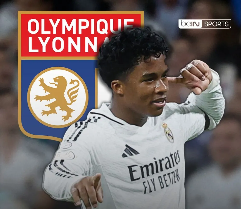 Endrick sẽ gia nhập Lyon theo dạng cho mượn từ Real Madrid? Ảnh: beIN SPORTS