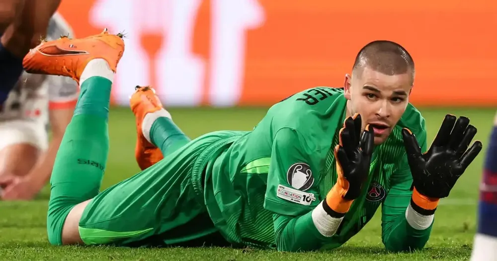 Lucas Chevalier chưa có phong độ tối ưu kể từ khi gia nhập PSG. Ảnh: Getty Images