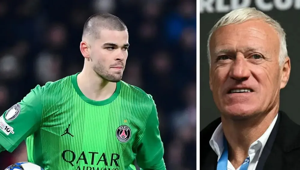 Didier Deschamps lo ngại tình hình của Lucas Chevalier tại PSG. Ảnh: BBC