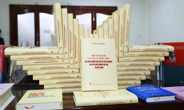 Party chief’s book on socialism makes debut ảnh 1