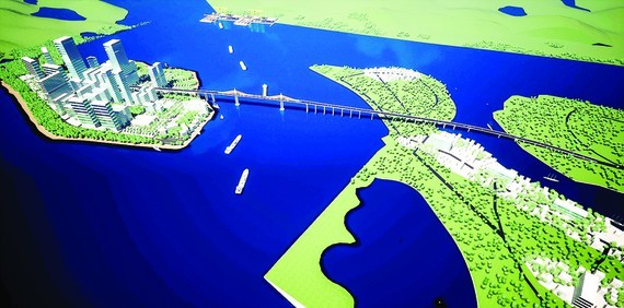 Construction of bridge over Thuan An Estuary starts ảnh 1