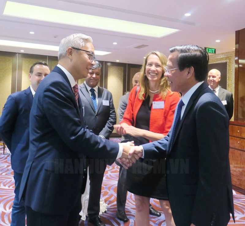 HCMC highly appreciates companionship of US business community ảnh 1