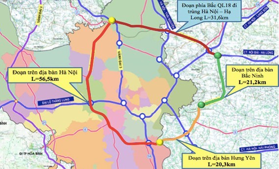 Hanoi pledges to prepare more than VND23 trillion to build Ring Road No.4 ảnh 1