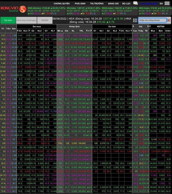 VN-Index regains 1,300-point mark as securities, banking stocks break through ảnh 1