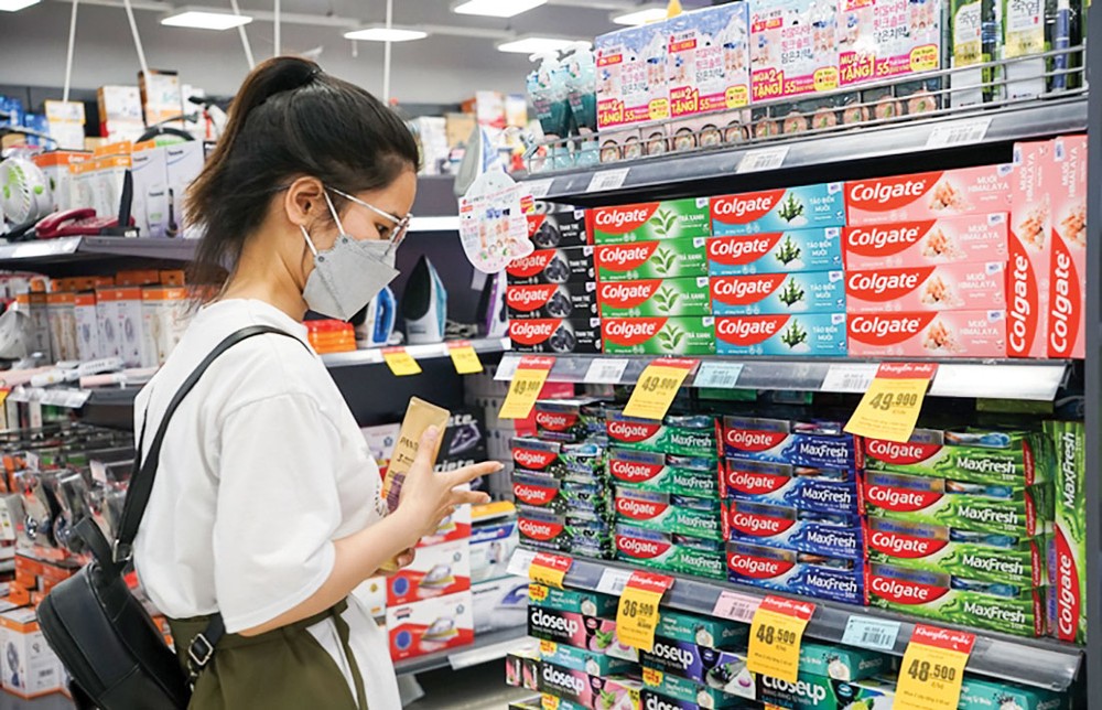 Made-in-Vietnam goods filling Vietnamese consumers’ shopping basket ảnh 1