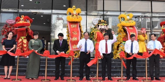 Phase 1 of An Binh Hospital renovation, construction project inaugurated ảnh 1