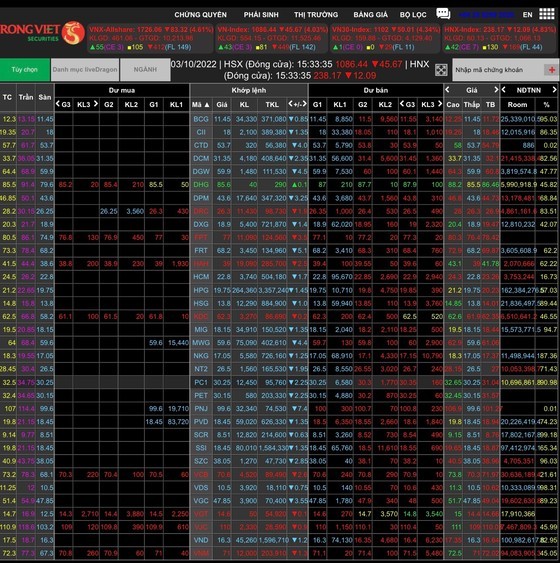 Investors dump shares in panic, VN-Index drops nearly 46 points ảnh 1