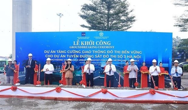 Hanoi launches project to enhance sustainable transport for metro line No.3 ảnh 1