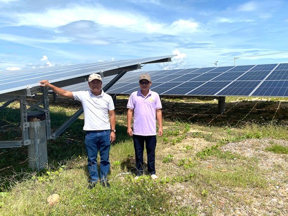 Trillion-dong solar power projects wait for going online ảnh 1