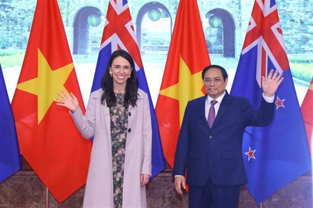 Welcome ceremony held for New Zealand Prime Minister ảnh 2