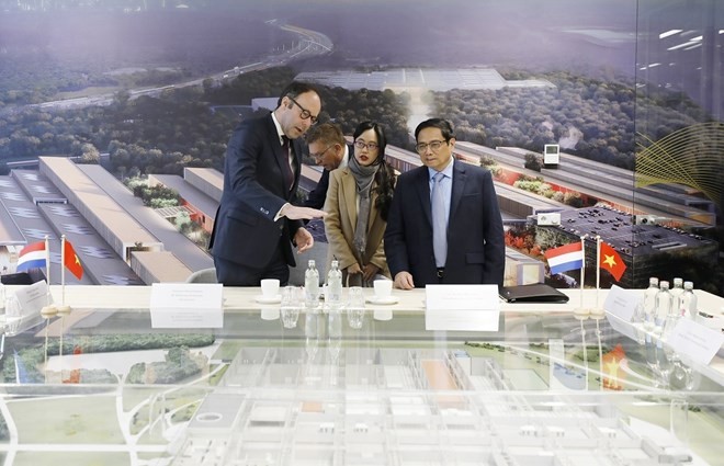 PM calls for Netherlands’ assistance in hi-tech park development ảnh 1