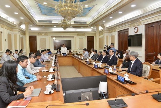 The scene of the meeting. (Photo: SGGP)