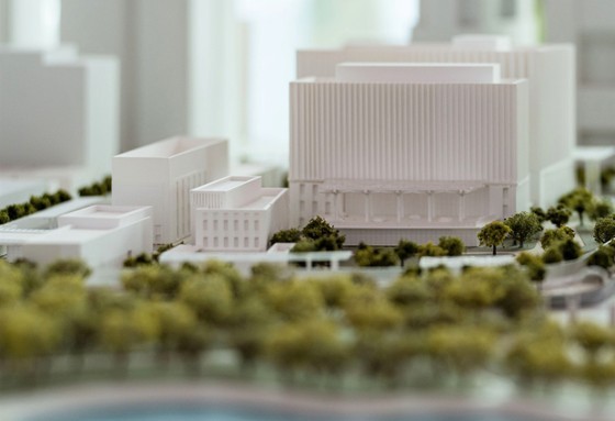 Perspective of the US Embassy Campus in Hanoi. (Photo: SGGP)