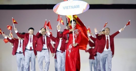 The Vietnamese sports delegation for the 32nd SEA Games consists of 1,003 members. (Photo: SGGP)
