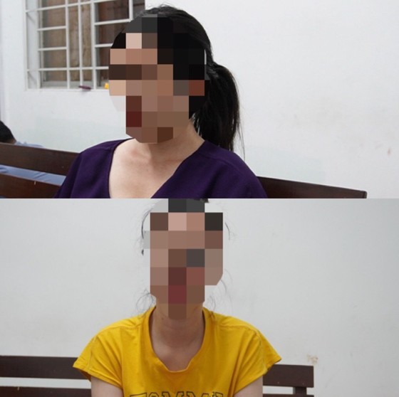 The group of suspects in the drug-making ring