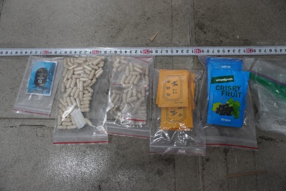 Drugs seized by HCMC Police