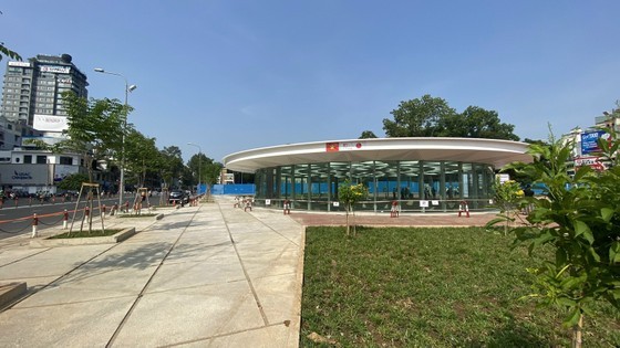 The skylight at Ben Thanh Station in the area of 23/9 Park in District 1, HCMC. The skylight at Ben Thanh Station in the area of 23/9 Park in District 1, HCMC.