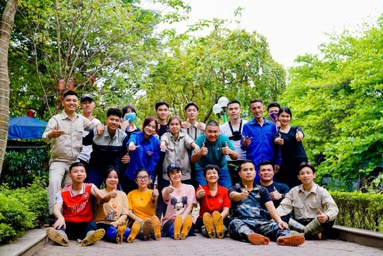 The Green Hanoi project has garnered approximately 300 members, and its membership continues to grow each day.
