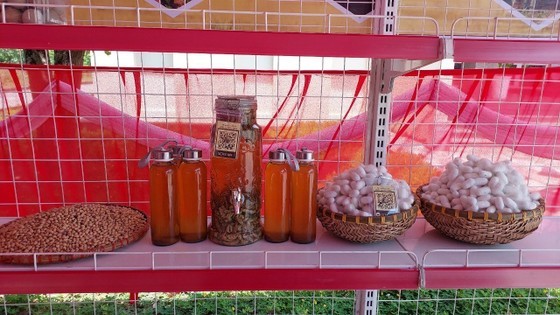 Silkworm cocoon is a typical product of Duc Hiep Commune in Mo Duc District of Quang Ngai Province.