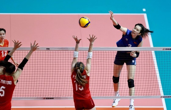 Thanh Thuy continues to hold the captaincy of the Vietnam women's volleyball team.