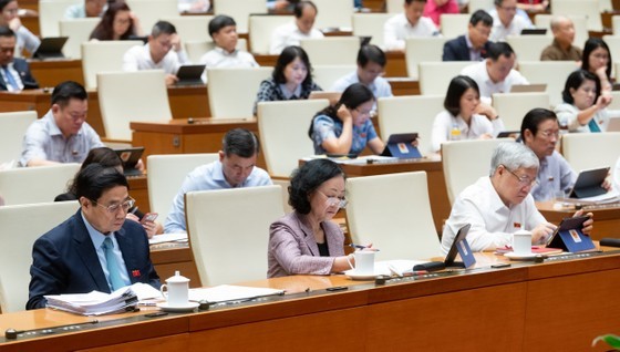 At the meeting (Photo: SGGP)