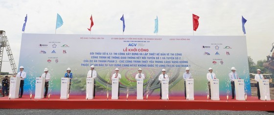 At the groundbreaking ceremony