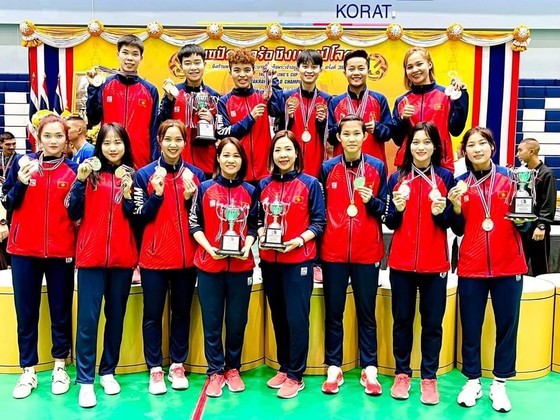 Vietnam's Sepak takraw team wins the gold medal at the 2023 World Championship.