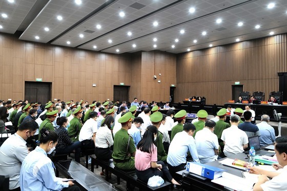 The scene of the trial