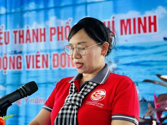 Ms. Tran Thi Phuong Hoa, Vice President of the HCMC Women's Union, shares her feelings.